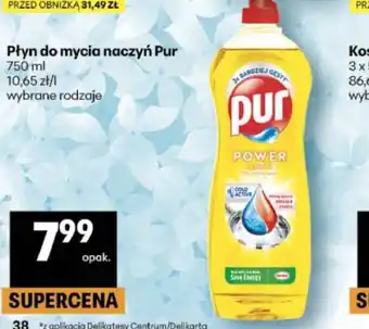 Delikatesy Centrum Płyn do mycia naczyń Pur oferta