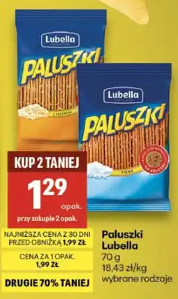 Delikatesy Centrum Paluszki Lubella oferta