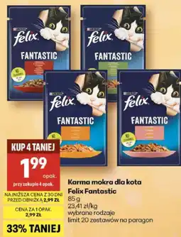 Delikatesy Centrum Karma mokra dla kota Felix Fantastic oferta