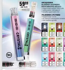 Eurocash Urządzenia blueberry raspberry fresh menthol mojito oferta