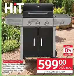Selgros Ravanson Grill gazowy GO-3 oferta