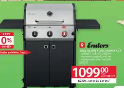 Selgros Enders Grill gazowy Chicago Next 3 R oferta