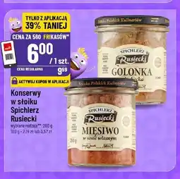 Polomarket Konserwa w słoiku Spichlerz Rusiecki Golonka szlachecka oferta