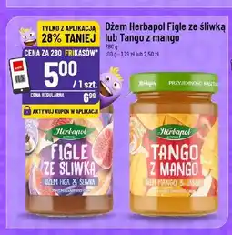 Polomarket Dżem Herbapol Figle ze śliwką oferta