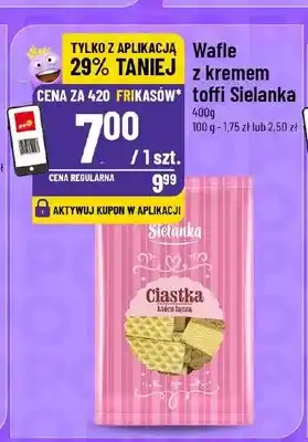 Polomarket Wafle z kremem toffi Sielanka oferta