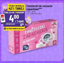 Polomarket Chusteczki do suszarek zapachowe You&Home oferta