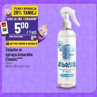 Polomarket Żelazko w sprayu Amarella Classic oferta