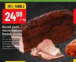 Polomarket Boczek paski mocno wędzony Rzeźnik Szymon oferta