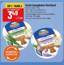 Polomarket Serek kanapkowy z czosnkiem i ziołami Hochland oferta