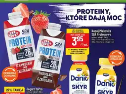 Polomarket Napój proteinowy Mlekovita SBA Protein Milk Shake truskawka oferta