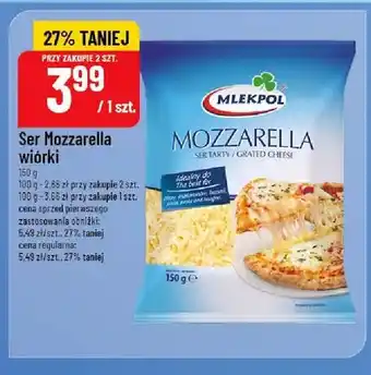 Polomarket Ser Mozzarella wiórki Mlekpol oferta