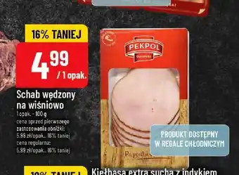Polomarket Schab wędzony na wiśniowo Pekpol oferta