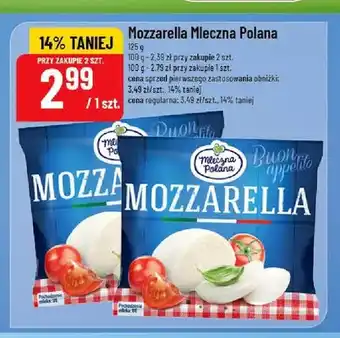 Polomarket Mozzarella Mleczna Polana oferta