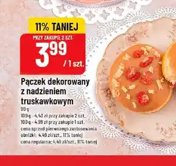 Polomarket Pączek dekorowany z nadzieniem truskawkowym oferta