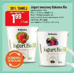 Polomarket Jogurt owocowy Bakoma Bio z truskawkami oferta
