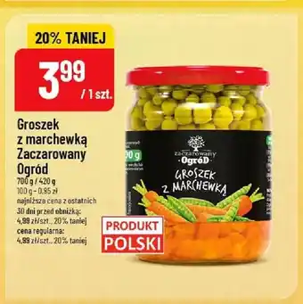Polomarket Groszek z marchewką Zaczarowany Ogród oferta