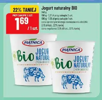 Polomarket Jogurt naturalny Piątnica BIO oferta