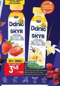 Polomarket Jogurt pitny Danone Danio Skyr truskawka oferta