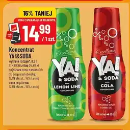 Polomarket Koncentrat YA!&SODA Lemon Lime oferta