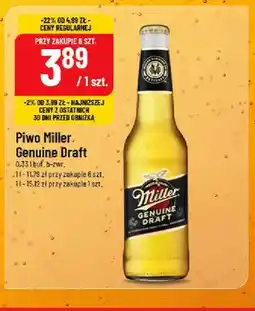 Polomarket Piwo Miller Genuine Draft oferta