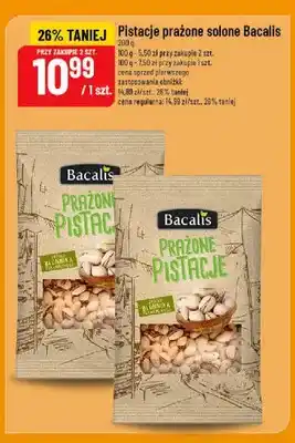 Polomarket Pistacje prażone solone Bacalis oferta