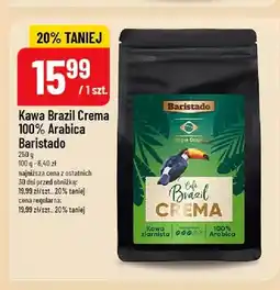 Polomarket Kawa ziarnista Baristado Brazil Crema 100% Arabica oferta