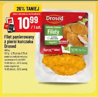 Polomarket Filet panierowany z piersi kurczaka Drosed oferta