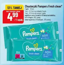 Polomarket Chusteczki Pampers Fresh clean oferta