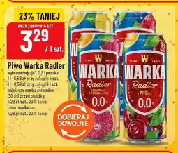 Polomarket Piwo bezalkoholowe Warka Radler Grejpfrut z pomarańczą oferta
