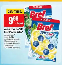 Polomarket Zawieszka do WC Bref Power Aktiv Classic Pine 2-pak oferta