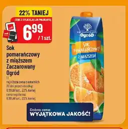 Polomarket Sok pomarańczowy z miąższem Zaczarowany Ogród oferta