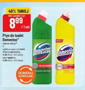 Polomarket Płyn do toalet Domestos Pine Fresh oferta