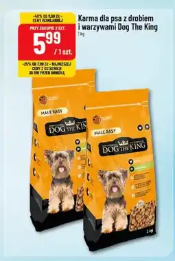 Polomarket Karma dla psa z drobiem i warzywami Dog The King oferta