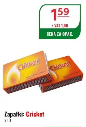 Eurocash Zapałki: Cricket oferta