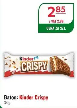 Eurocash Baton: Kinder Crispy oferta