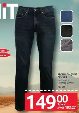 Selgros Spodnie męskie Denver oferta