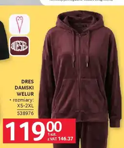 Selgros Diesel Dres damski welur oferta
