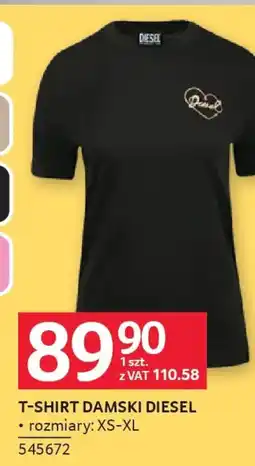 Selgros Diesel T-shirt damski oferta