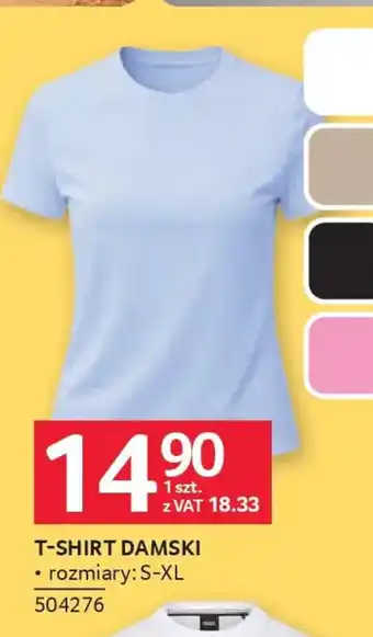 Selgros T-shirt damski oferta