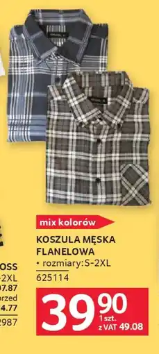 Selgros Toplevel Koszula męska flanelowa oferta