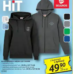 Selgros Lee Cooper Bluza damska i męska oferta