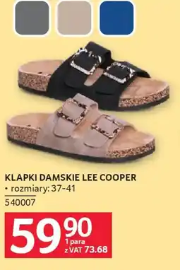 Selgros Lee Cooper Klapki damskie oferta