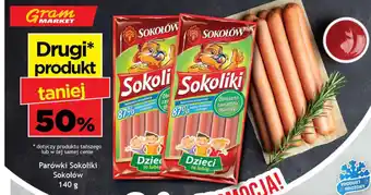 Gram Market Sokołów Parówki Sokoliki oferta