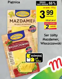 Gram Market Włoszczowa Ser żółty Mazdamer, Włoszczowski oferta