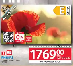Selgros Philips TV QLED 65PUS7810/12 oferta