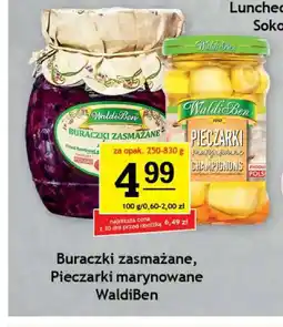 Gram Market WaldiBen Buraczki zasmażane, Pieczarki marynowane oferta