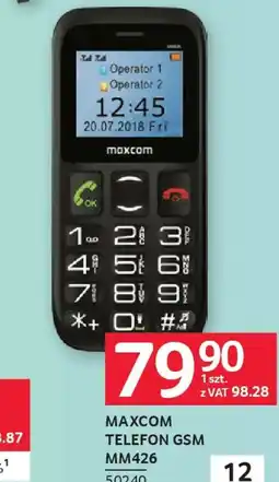 Selgros Maxcom telefon gsm MM426 oferta