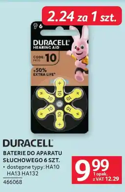 Selgros Duracell Baterie do aparatu słuchowego oferta