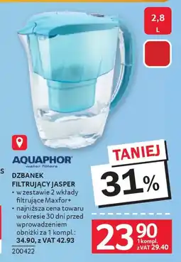 Selgros Aquaphor Dzbanek filtrujący Jasper oferta