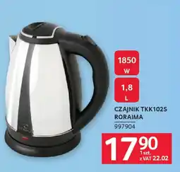 Selgros Titanium czajnik TKK102S roraima oferta
